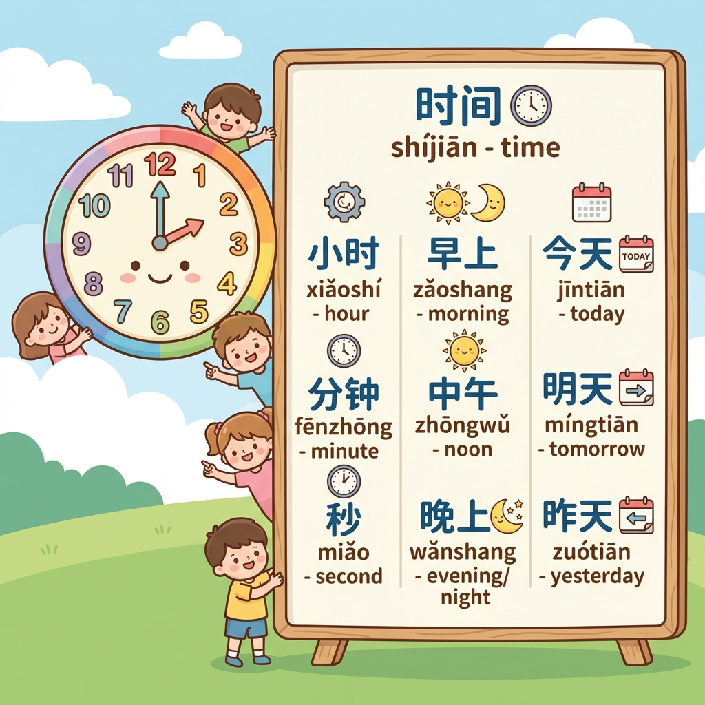 Time Vocabulary in Chinese - Literate Chinese