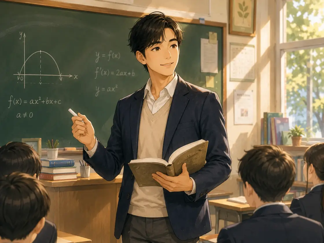Illustration for the Chinese story “At School (Part 2)”