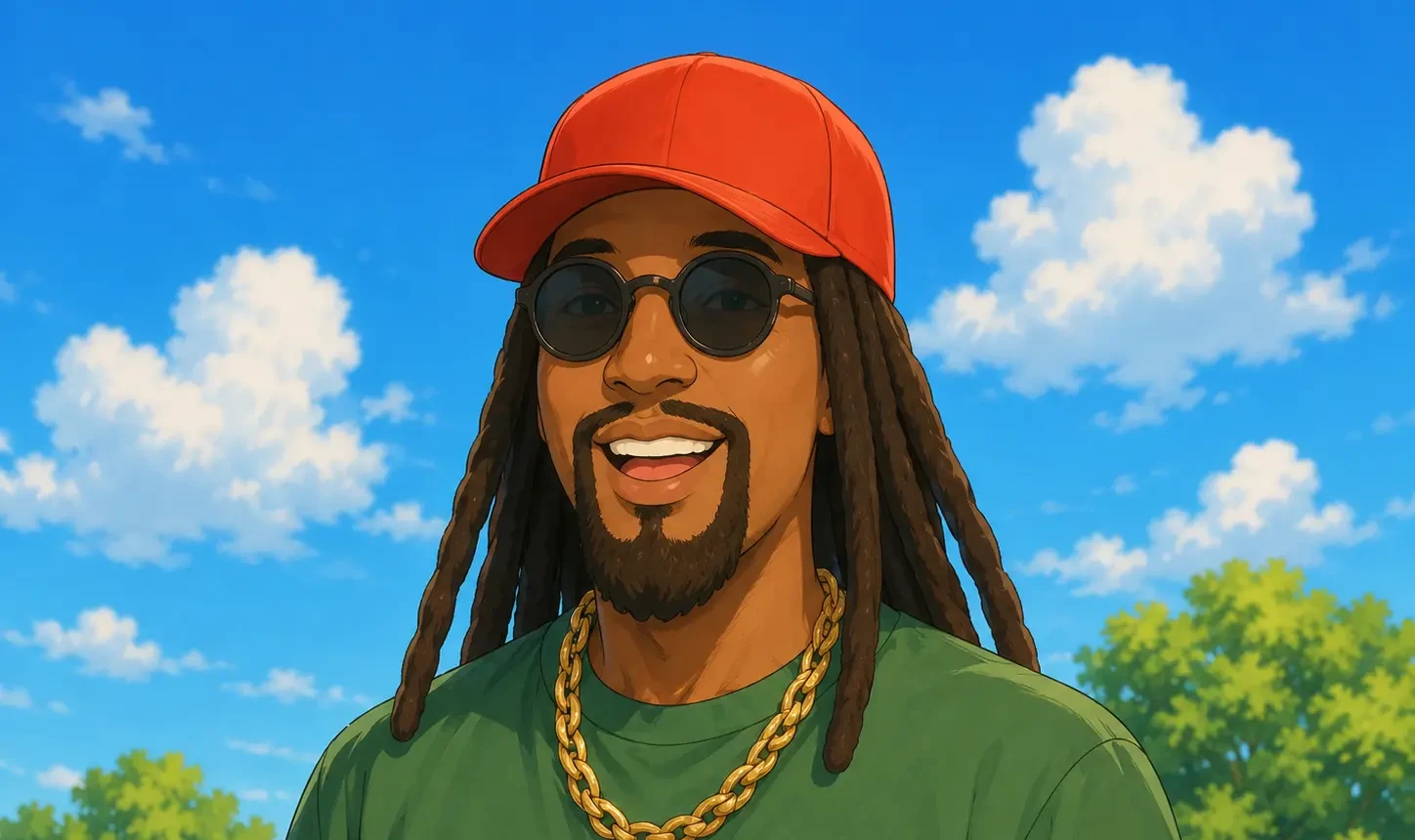 Illustration for the Chinese story “Lil Jon Orders Lunch”