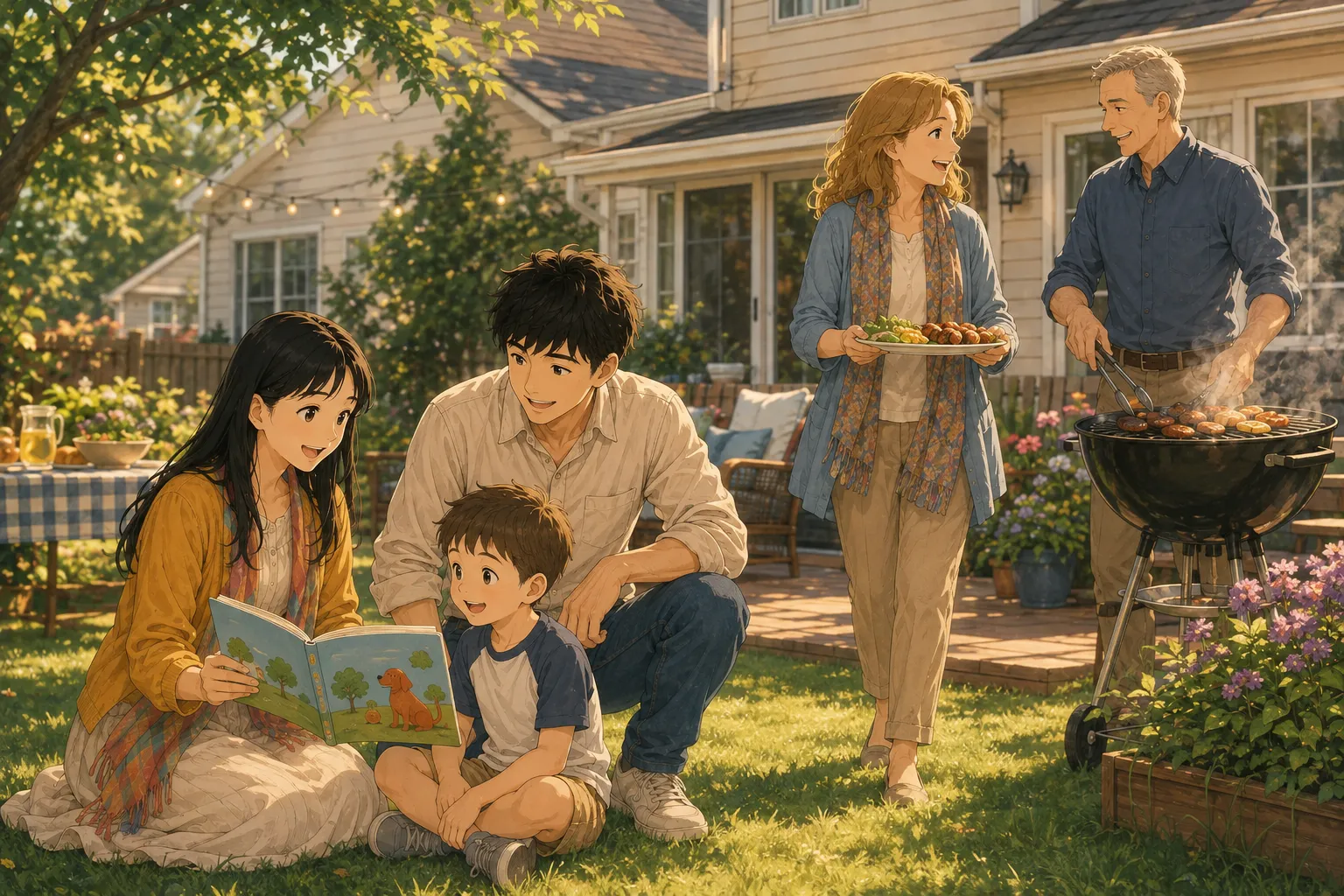 Illustration for the Chinese story “The Invitation (Part 1)”