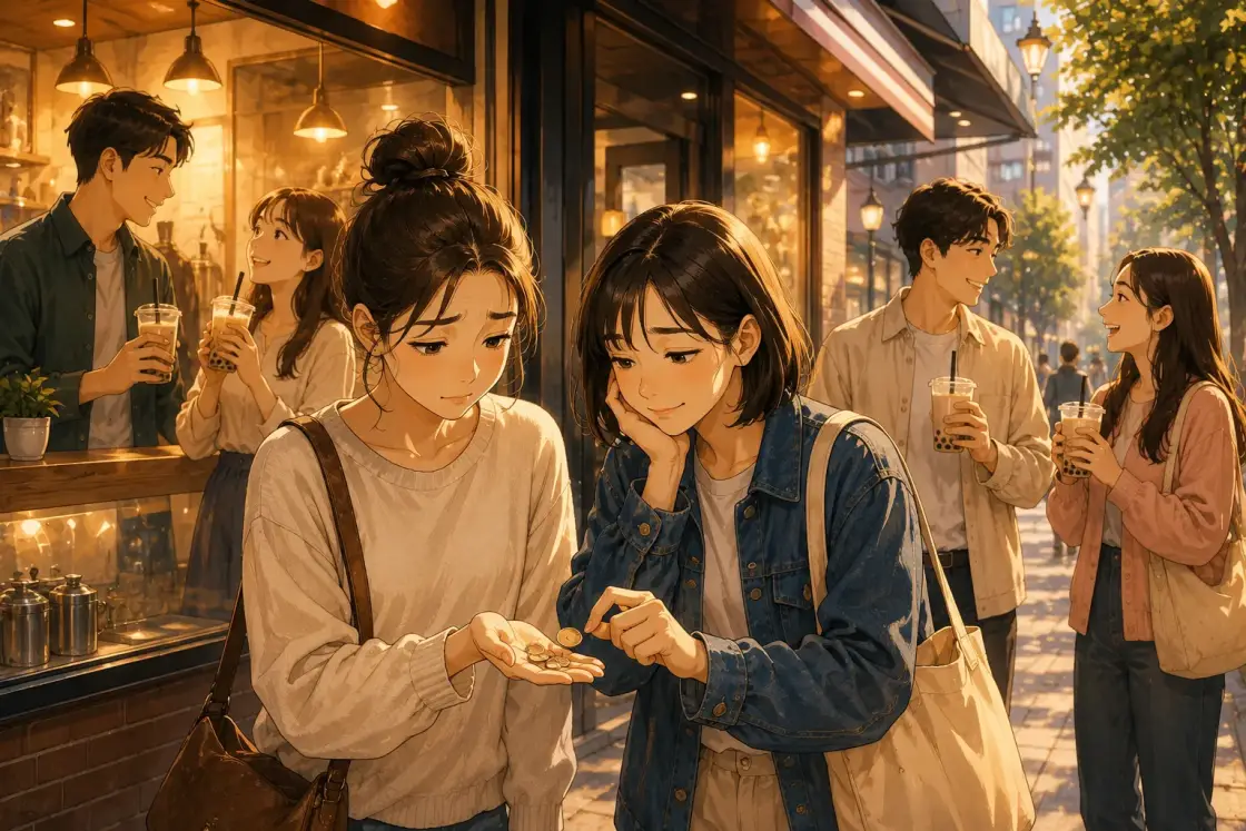 Illustration for the Chinese story “A Week Before Payday (Part 1)”