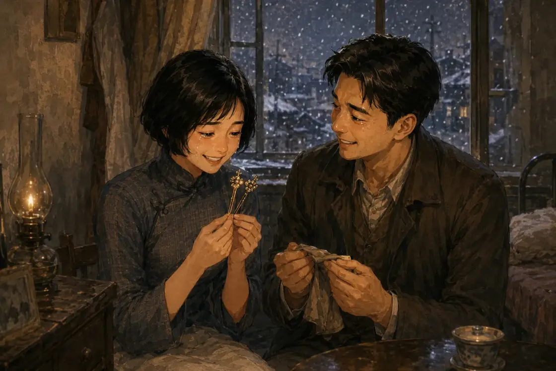 The New Year Gift — story illustration