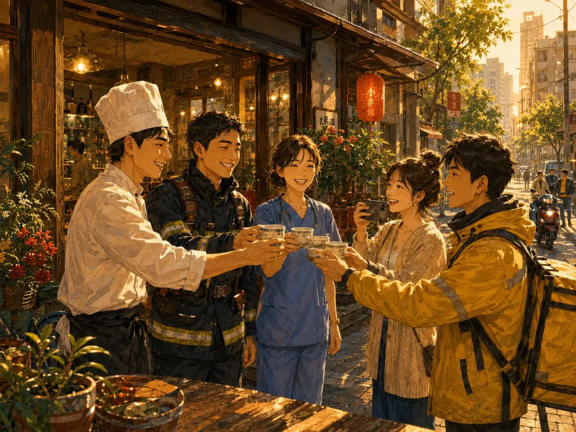 Illustration for the Chinese story “Fire in the Kitchen (Part 2)”