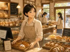 A New Morning at the Bakery (Part 1) — story illustration