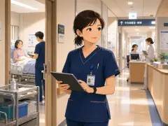 A Nurse's Morning (Part 1) — story illustration