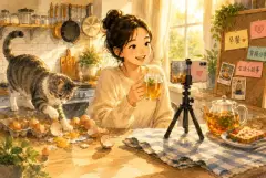Day in the Life of an Influencer — story illustration