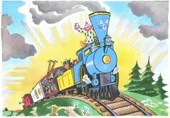The Train Full of Toys (Part 1) — story illustration