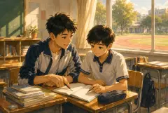 The Amazing Classmate (Part 1) — story illustration